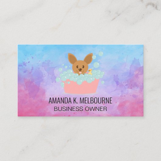 ドギー浴用洗剤 | シャボン 名刺 (正面)