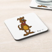 ドギー漫画コルクコースター コースター (左側)