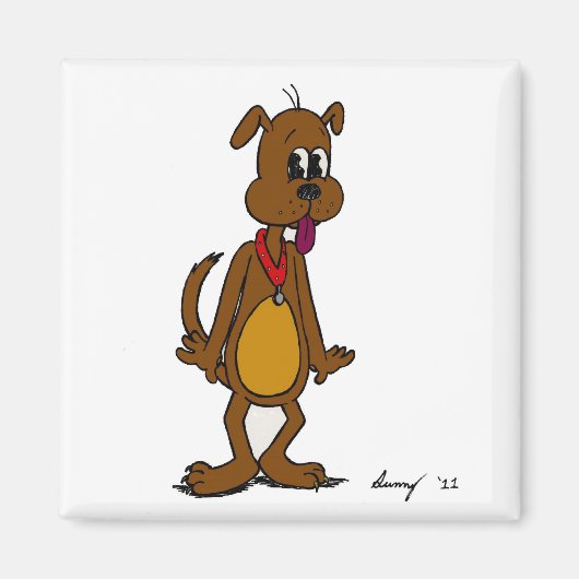 ドギー漫画磁石 マグネット (正面)