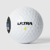 ドギー父のデイブルー ゴルフボール (ロゴ)