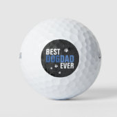 ドギー父のデイブルー ゴルフボール (正面)