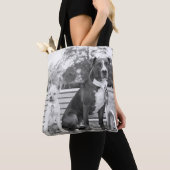 ドギー結婚のトートバッグ トートバッグ (クローズアップ)