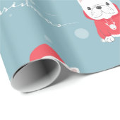 ドギー – クリスマスプレゼント ラッピングペーパー (ロールコーナー)