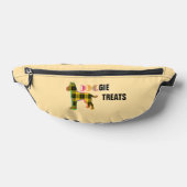 ドギー・トリートルロゴノベルティイエロープレイドLtイエロー ファニーパック (レイダウン)