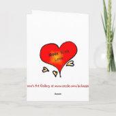 ドギー・バレンタイン シーズンカード (裏面)