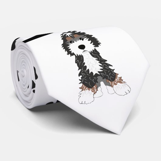 ドギー&ブラックポーズネクタイ ネクタイ (ロール)