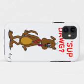 ドギー'SUP DAWG? iPhone 5ケース Case-Mate iPhoneケース (裏面(横))