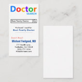 ドクおもしろいター検広告索 名刺 (正面/裏面)