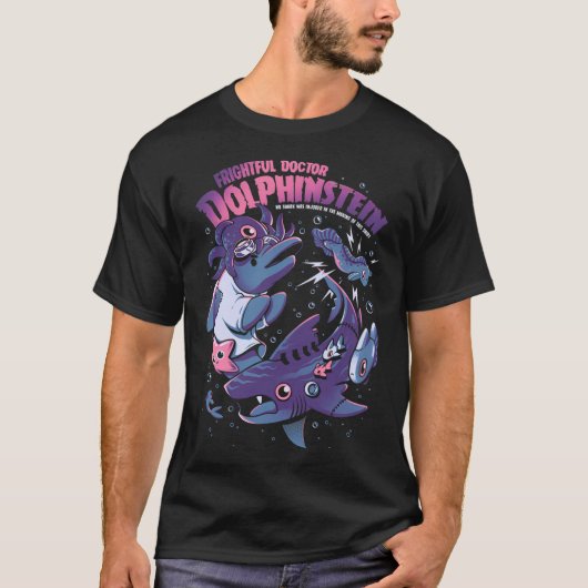 ドクイルカンスタイン Tシャツ (正面)