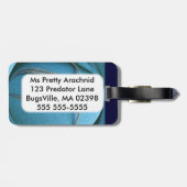 ドクグモの~の荷物のラベル ラゲッジタグ (裏面横)