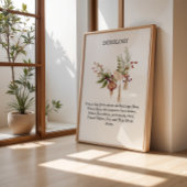 ドクソロジープリントミニマルクリスチャン・クリスマスアート ポスター