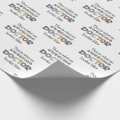 ドクターおもしろいギフト |ドク素晴らしター ラッピングペーパー (角)