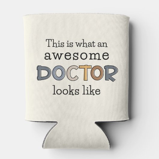 ドクターおもしろいギフト |ドク素晴らしター 缶クーラー (裏面)