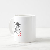 ドクターだってば卒業記念マグカップ コーヒーマグカップ (正面左)
