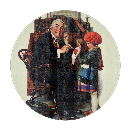 ドクターと人形 カッティングボード (正面)