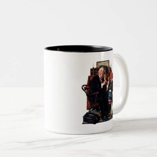 ドクターと人形 ツートーンマグカップ (正面右)