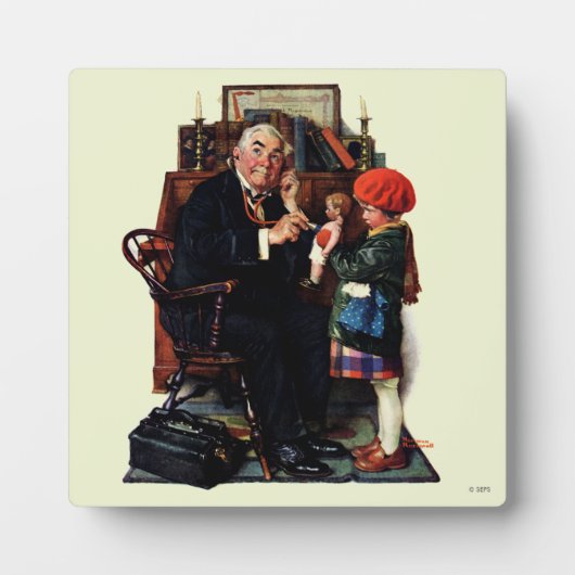 ドクターと人形 フォトプラーク (正面)