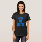 ドクターに電話 Tシャツ (正面フル)