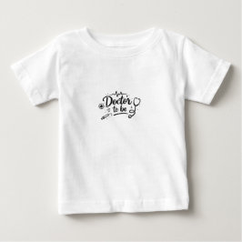 ドクターに+なるよ ベビー ファインジャージーTシャツ かわいいギフト ベビーTシャツ