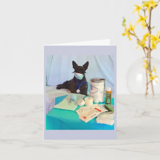 ドクターの命令 カード (黄色い花)