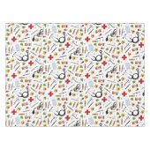 ドクターまたはナースお祝い テーブルクロス (正面(横))