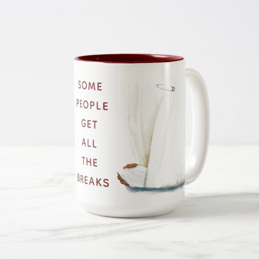 ドクターまたはナースギフト2トーンのコーヒーマグ ツートーンマグカップ (正面右)