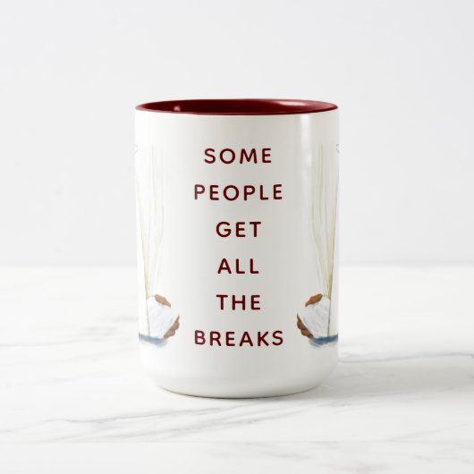 ドクターまたはナースギフト2トーンのコーヒーマグ ツートーンマグカップ (中央)