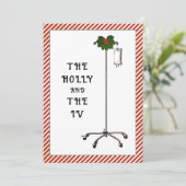 ドクターまたはナースクリスマスカード シーズンカード (スタンド正面)