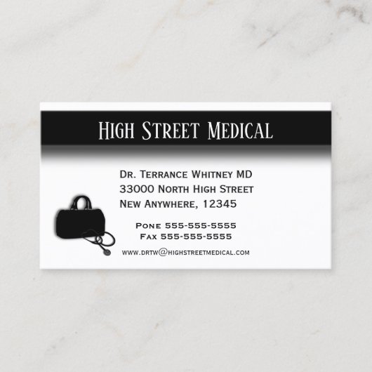 ドクターアポイントメントカード 予約カード (正面)