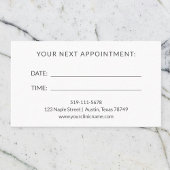 ドクターアポイントメントカード 名刺