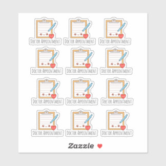 ドクターアポイントメント シール