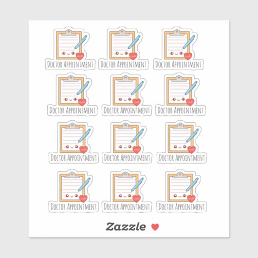 ドクターアポイントメント シール (シート)