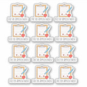 ドクターアポイントメント シール (正面)