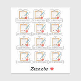 ドクターアポイントメント シール