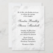 ドクターアンド弁護士結婚式招待状 招待状 (裏面)