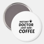 ドクターインスタントコーヒーを追加 マグネット (正面/裏面)