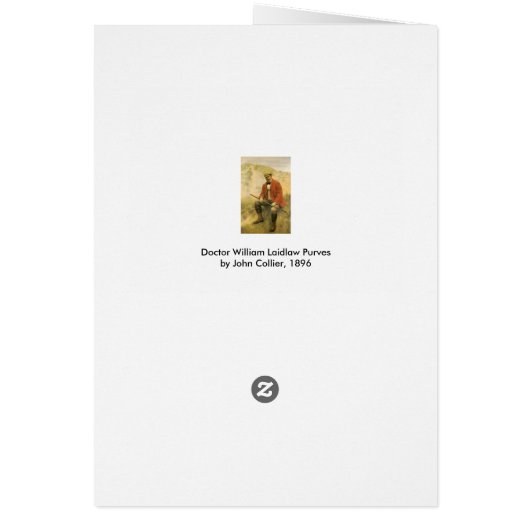 ドクターウィリアム・レイドローポートレートバイコリアー (裏面)