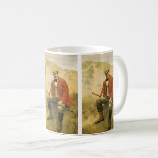 ドクターウィリアム・レイドローポートレートバイコリアー コーヒーマグカップ (正面右)