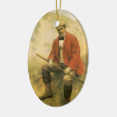 ドクターウィリアム・レイドローポートレートバイコリアー セラミックオーナメント (左)