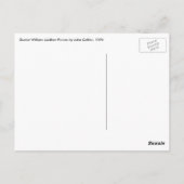 ドクターウィリアム・レイドローポートレートバイコリアー ポストカード (裏面)