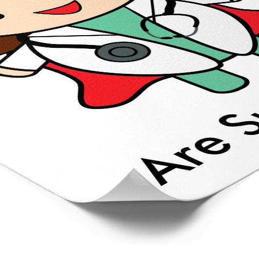 ドクターウーマンすごいヒーローおもしろい ポスター (角)