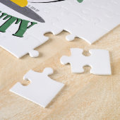 ドクターオンデューティペンギン(女性) ジグソーパズル (側面)