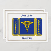 ドクターカドゥセウスシールドリタイアメント招待状 招待状 (正面/裏面)