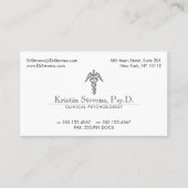 ドクターカドゥセウス医療プロフェッショナル 名刺 (正面)