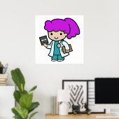 ドクターガール ポスター (ホームオフィス)