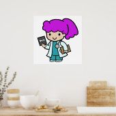 ドクターガール ポスター (キッチン)