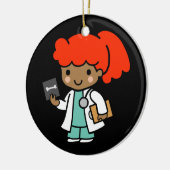 ドクターガールX線撮影 セラミックオーナメント (左)