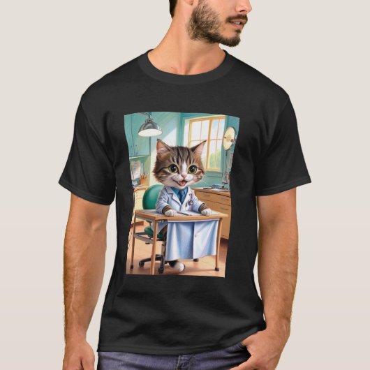 ドクターキャット Tシャツ (正面)