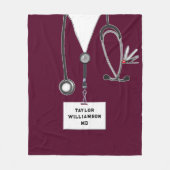 ドクターギフトアイディア フリースブランケット (正面)