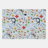 ドクターギフトラッピング紙シート ラッピングペーパーシート (正面)